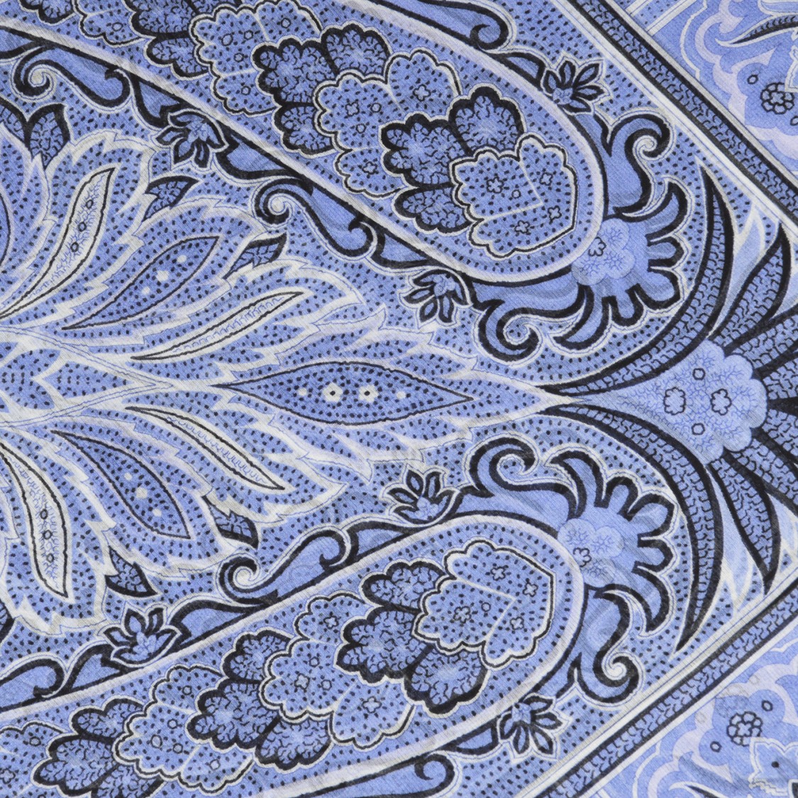 スカーフ Etro Light Blue Silk Shawl With Paisley Print Etro Paisley Silk Scarf | Saks Fifth Avenue