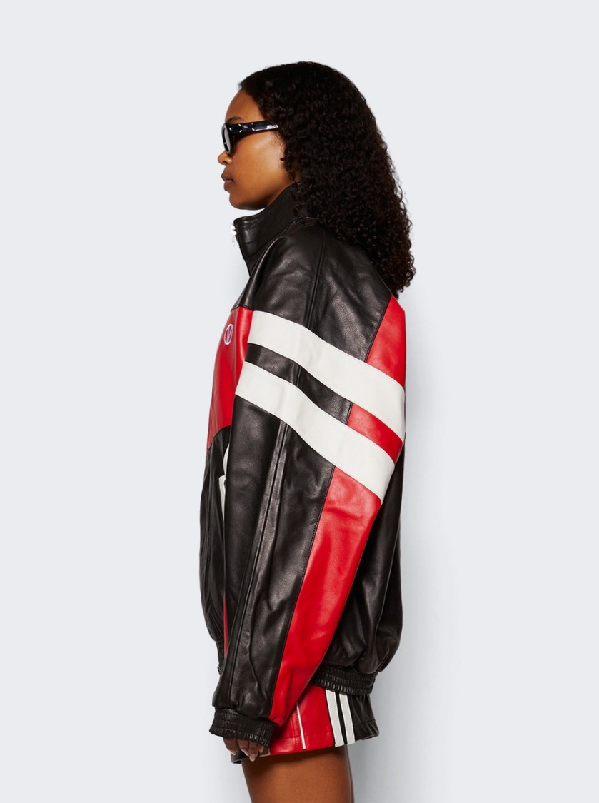 Vetements Tracksuit Jacket Black And Red In Black