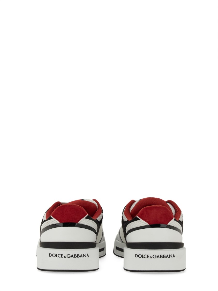 Dolce & Gabbana Modern Low-top Sneakers Contrasting Panels In White