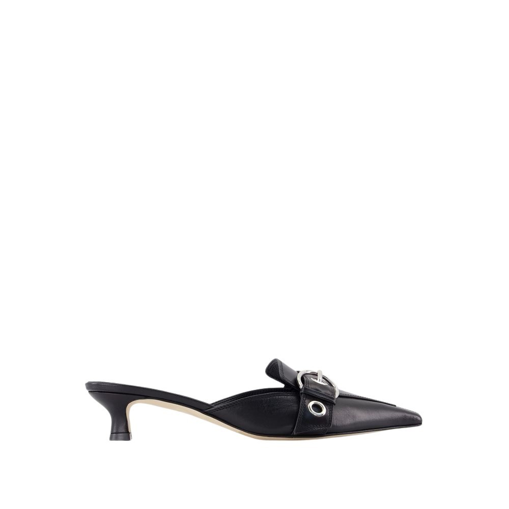 Shop Aeyde Aeydē Danielle Sandals - Leather - Black