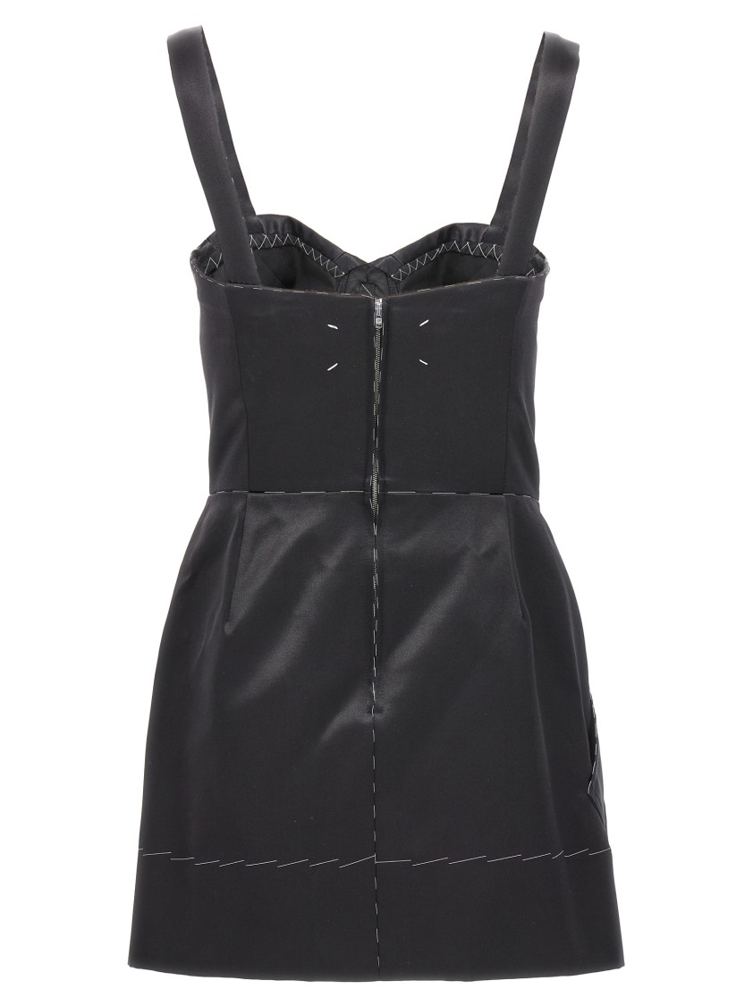 オールインワン・サロペット Maison Margiela Contrast Stitching Corset Dress Maison Margiela Contrast Stitching Corset Dress Dresses In