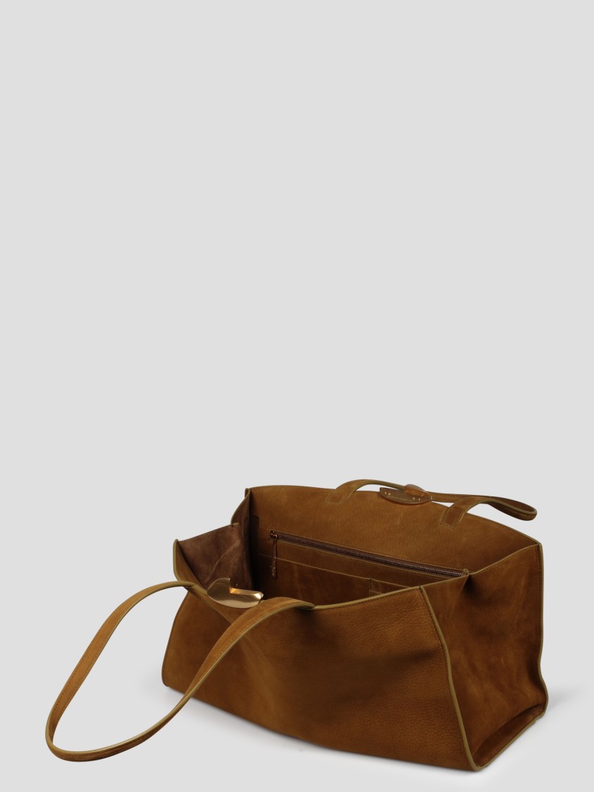 Shop Benedetta Bruzziches Serena Shoulder Bag In Brown