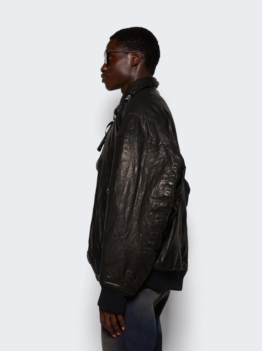 Miharayasuhiro Maison Mihara Yasuhiro Backlash Big Zip Jacket Black
