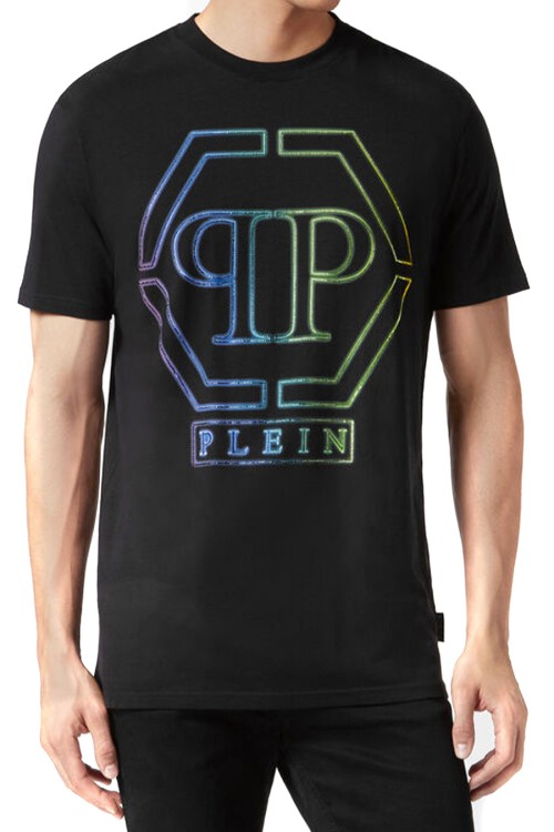 Philipp Ple Cotton T-Shirt With Sleek Design And Eye