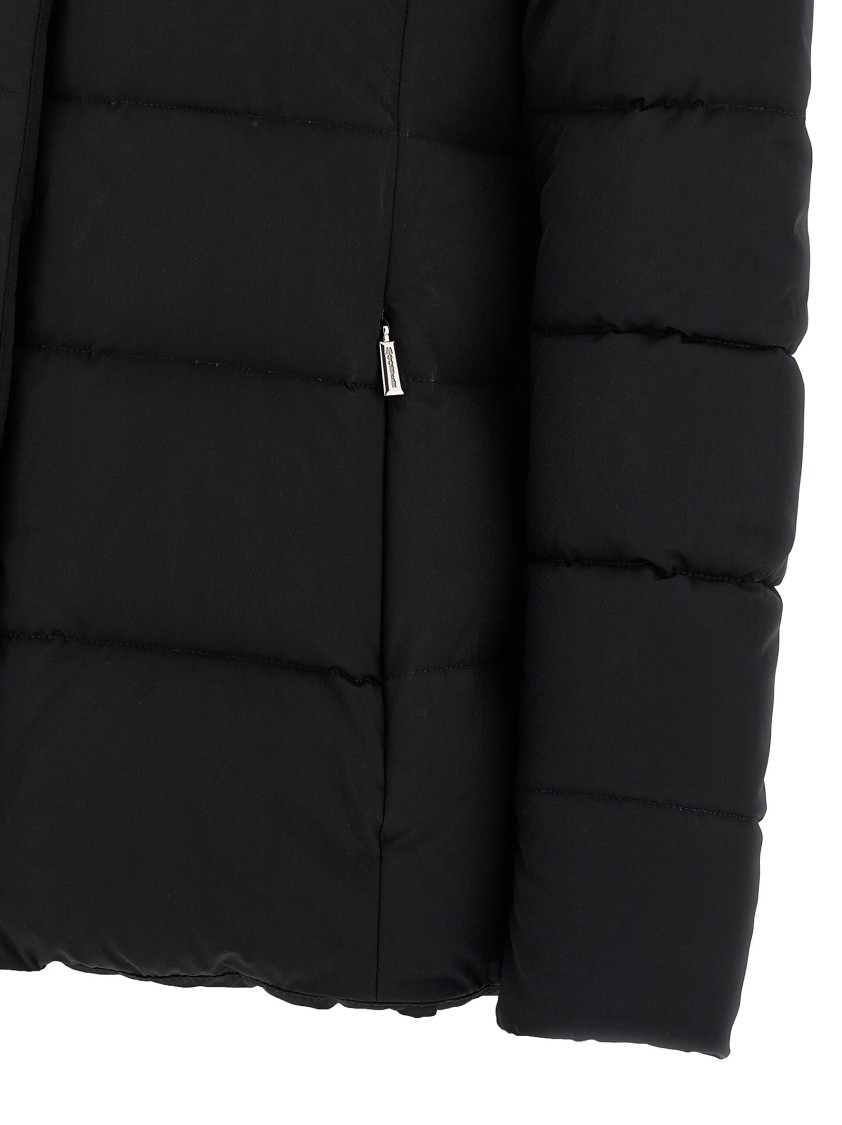 Moorer Kilie Puffer Jackets Black In Black
