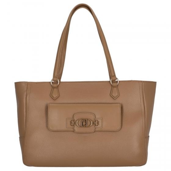 Liu •jo Shoulder Bag Liu Jo Woman Color Beige In Brown