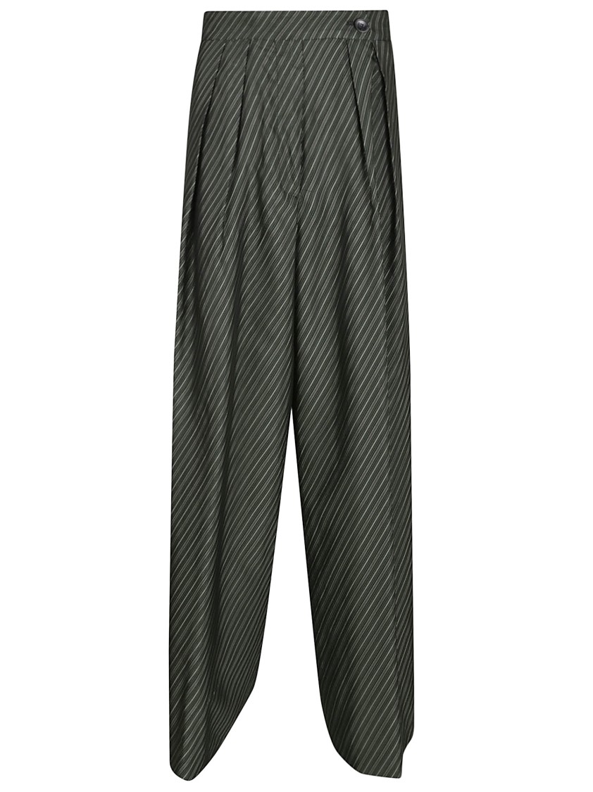 Dries Van Noten Pamplona 1220 W.w.pants In Black