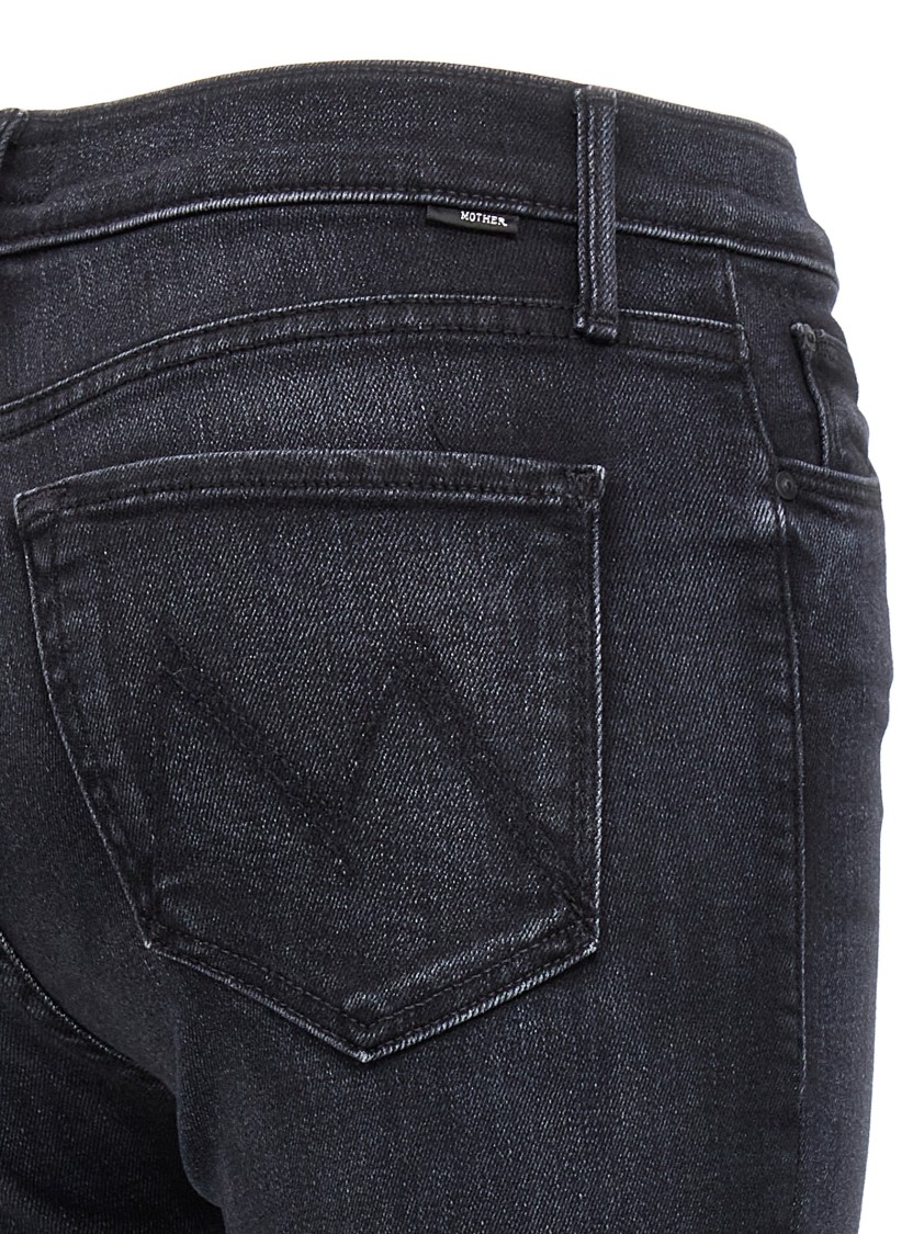 Mother The Mid Rise Dazzler' Jeans In Blue