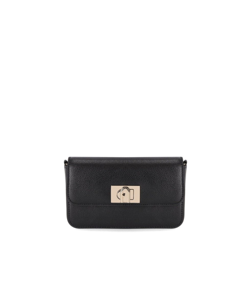 Furla 1927 Mini Black Crossbody Bag