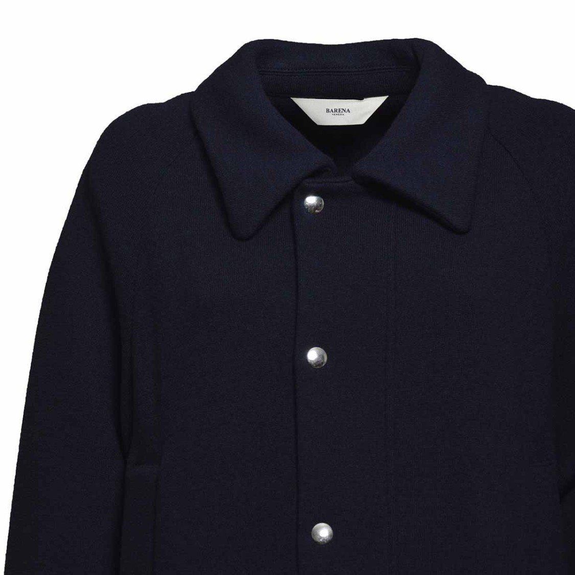 BARENA VENEZIA BARENA VENEZIA GLENDA COAT VIRGIN WOOL - NAVY BLUE