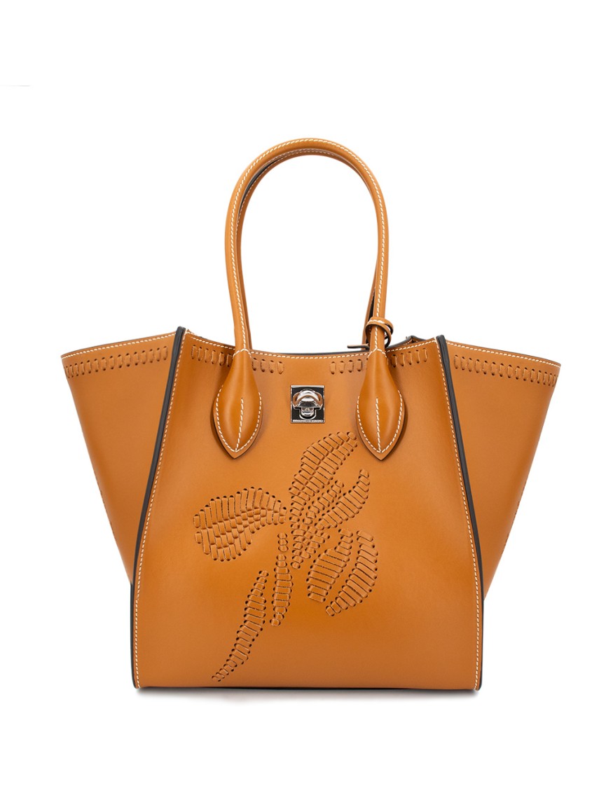 Ermanno Scervino Maggie Bag In Smooth Leather Tote Bag | THE