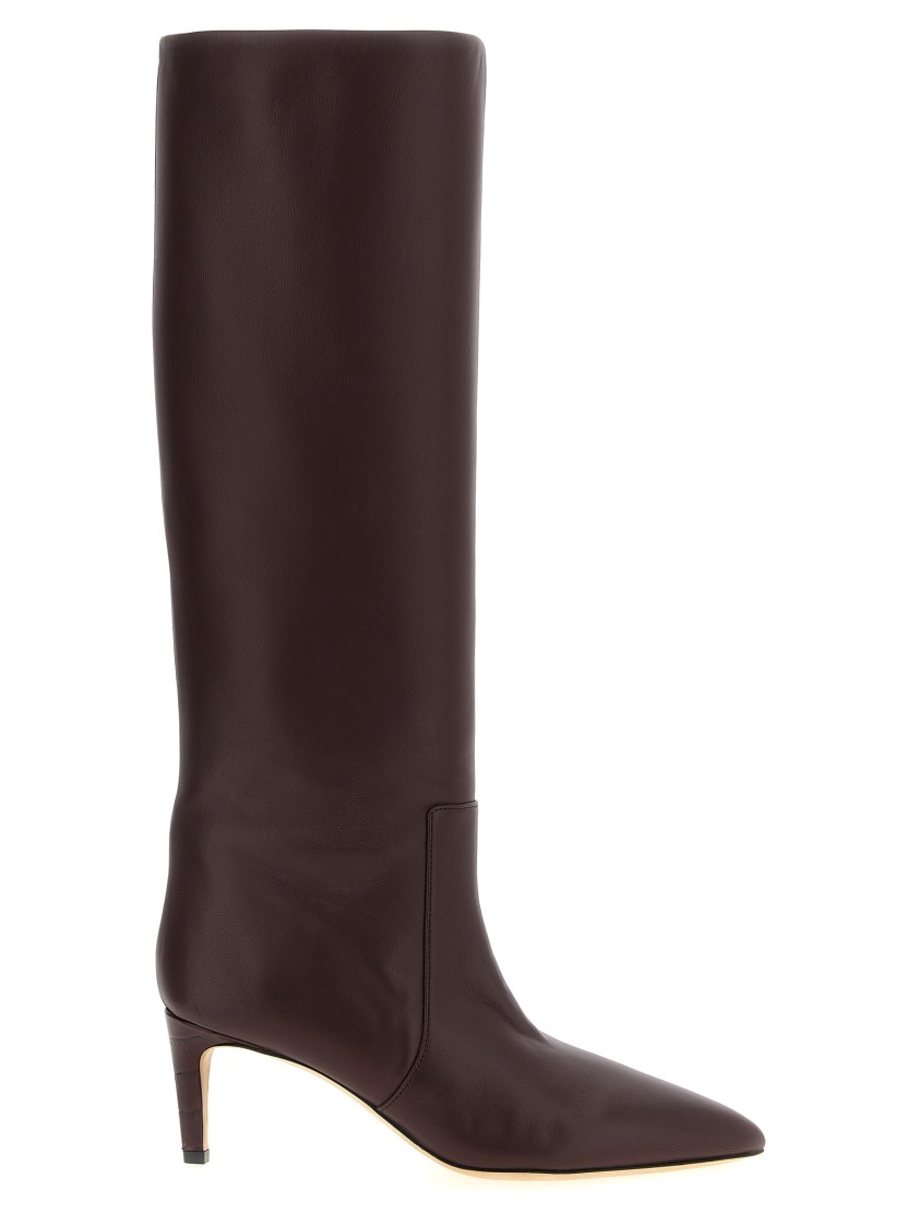 Paris Texas Stiletto Boot Boots And Ankle Boots Bordeaux In Black
