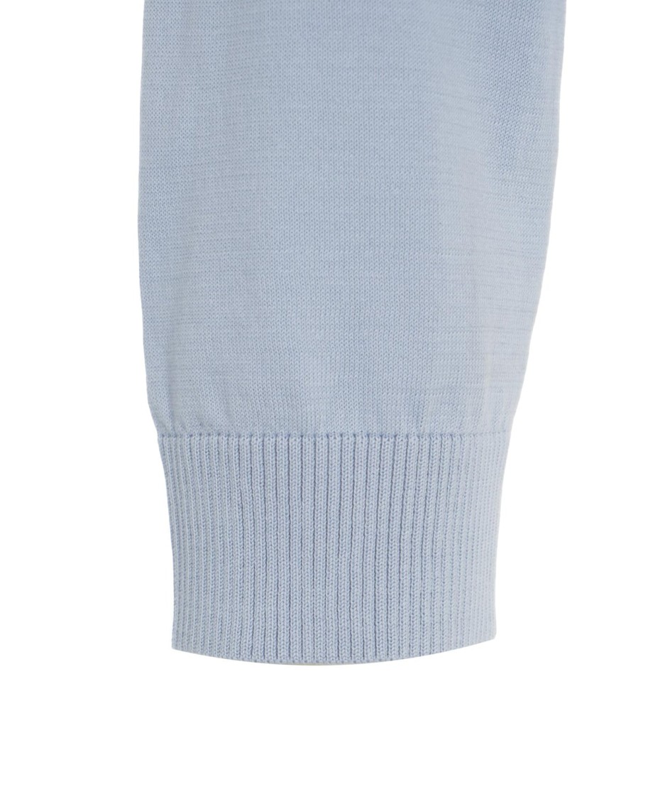 SEMICOUTURE SEMI COUTURE BUTTON-CLOSURE CARDIGAN WITH RIBBED DETAILING