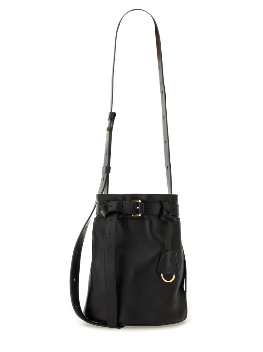 Moschino "Tie Me" Bucket Bag