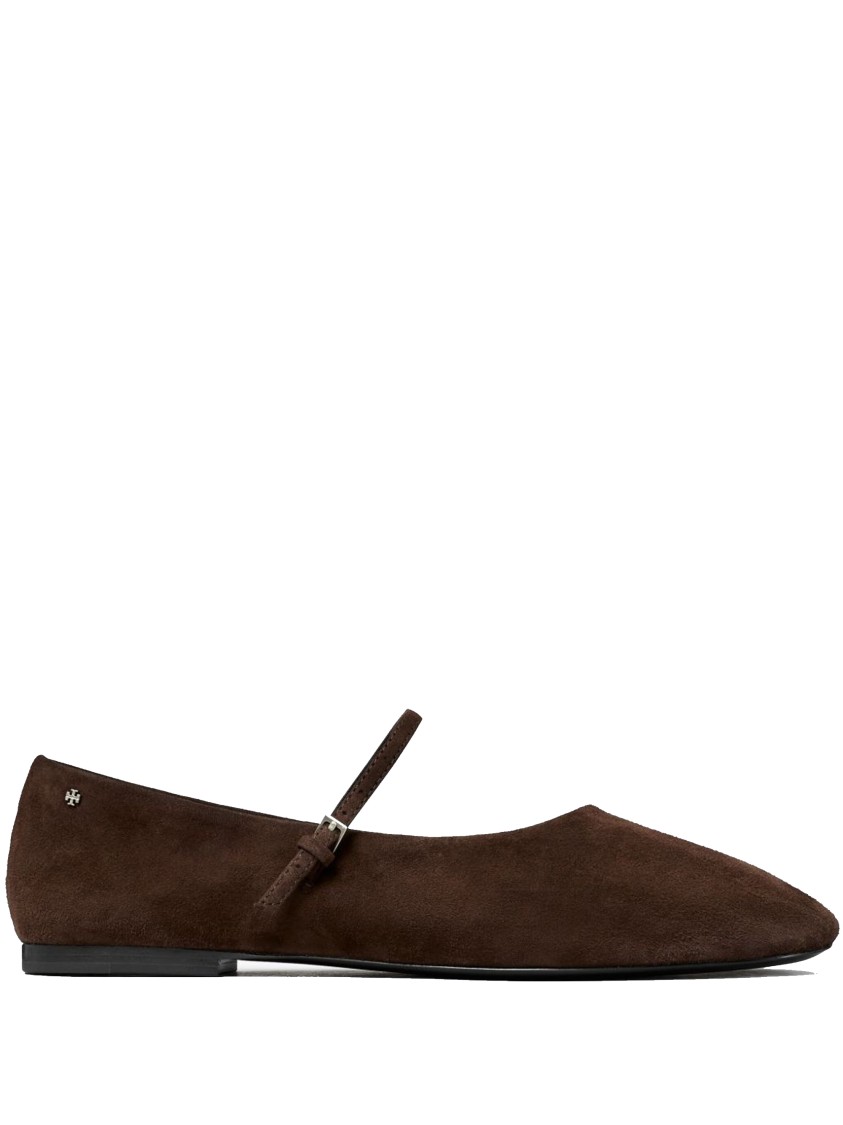 Tory Burch Mary Jane Ballet Shoes In Black