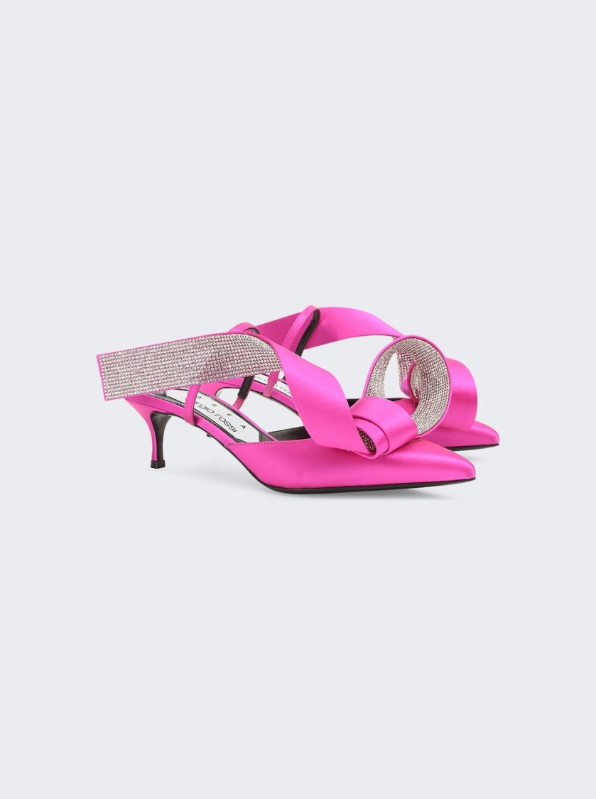 Sergio Rossi X Area Crystal Mule Pump