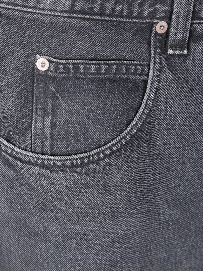 Agolde Fusion Jean In Division In Black