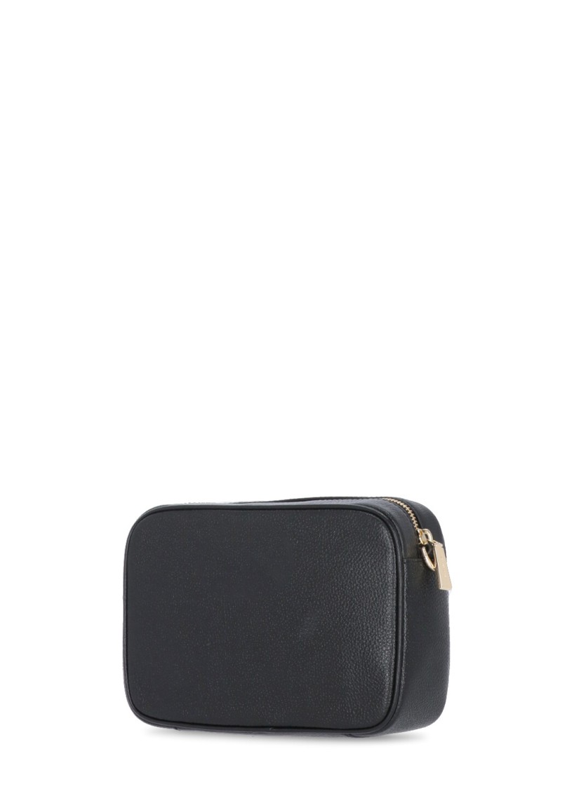Shop Michael Michael Kors Black Leather Shoulder Bag