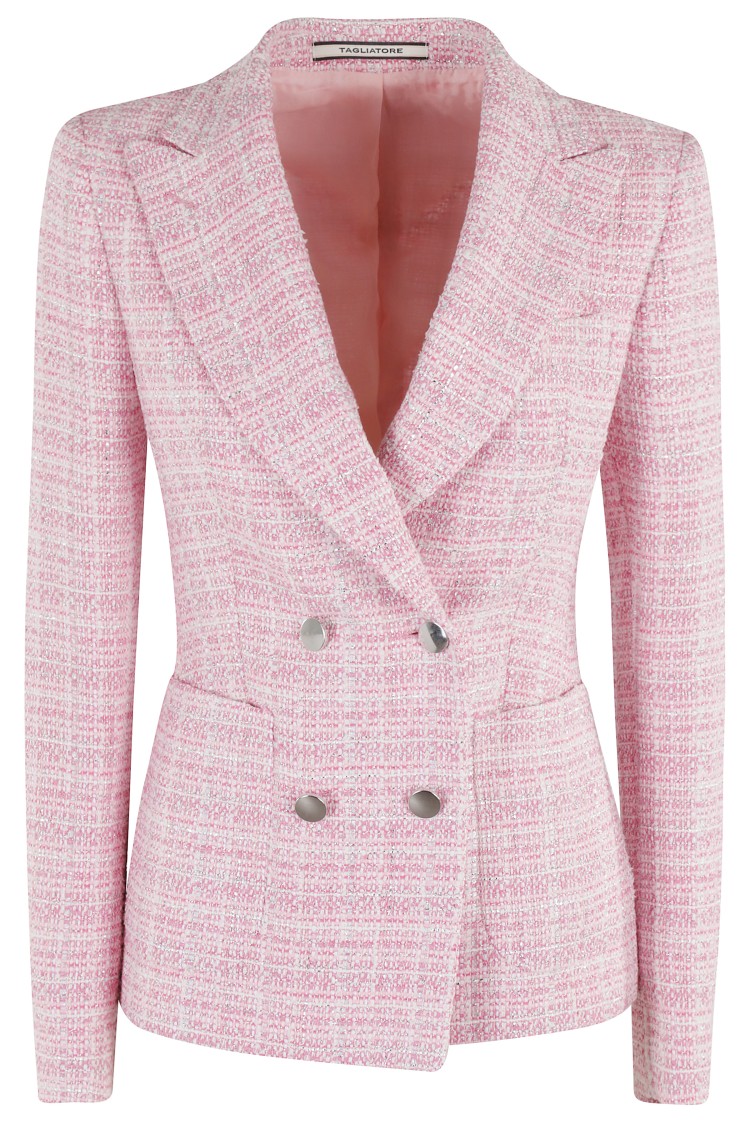 Tagliatore Double-breasted Blazer With Tailored Silhouette