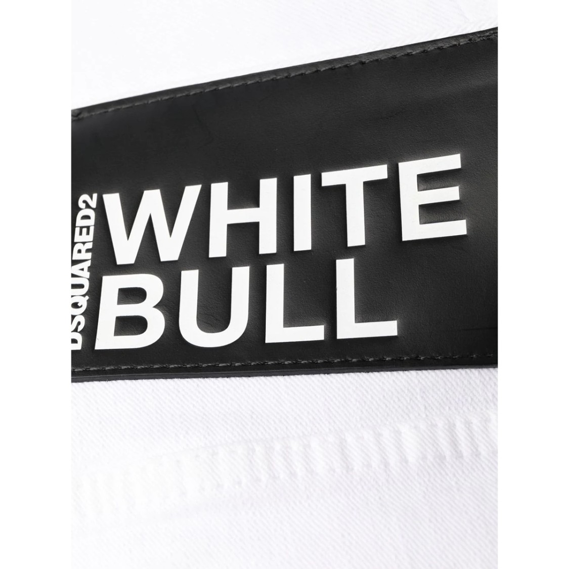 Shop Dsquared2 Ripped Tapered Skinny Cut In White