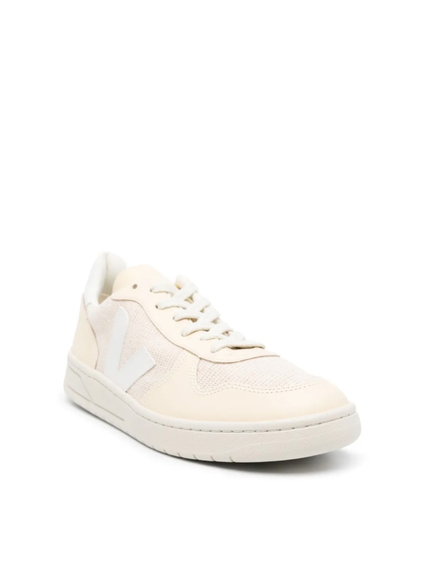 Veja V-10 Mesh Sneakers In Gray