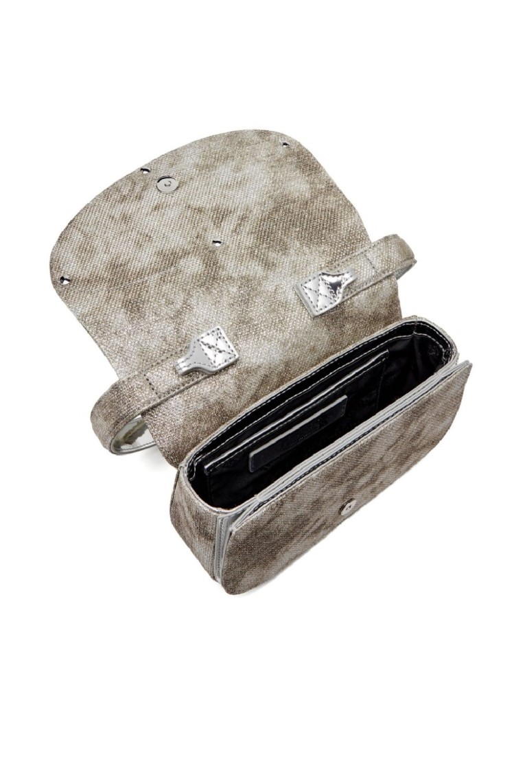Diesel Textured Finish Shoulder Bag In Multi