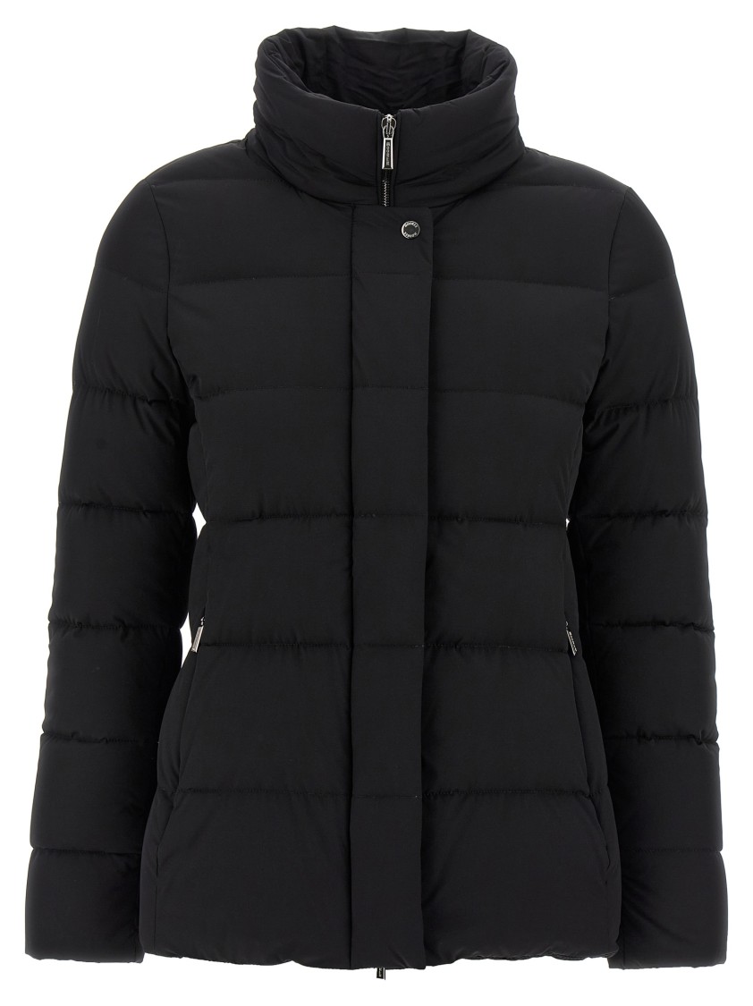 Moorer Kilie Puffer Jackets Black In Black