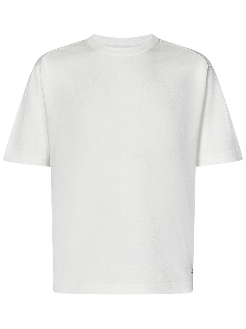 C.p. Company Relaxed Fit White Sea Island Cotton T-shirt