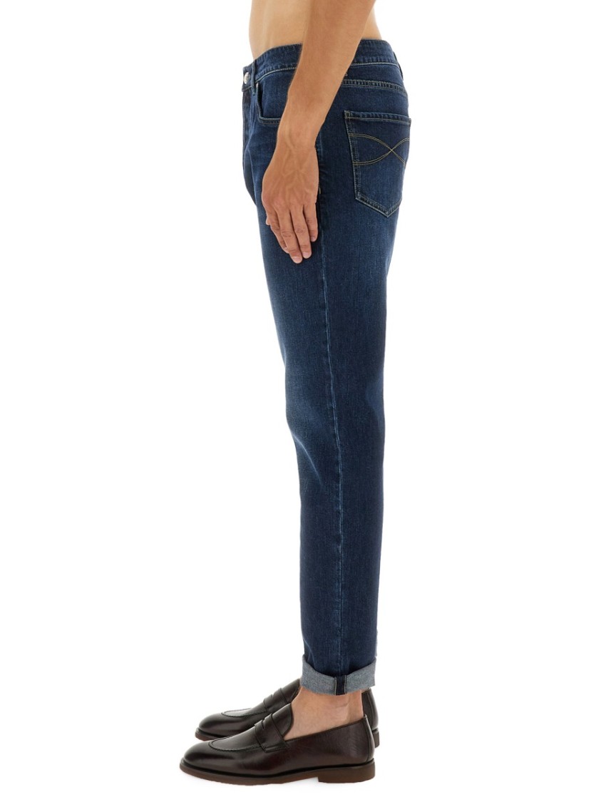 Brunello Cucinelli Relaxed-fit Jeans With Rolled Cuffs In Black