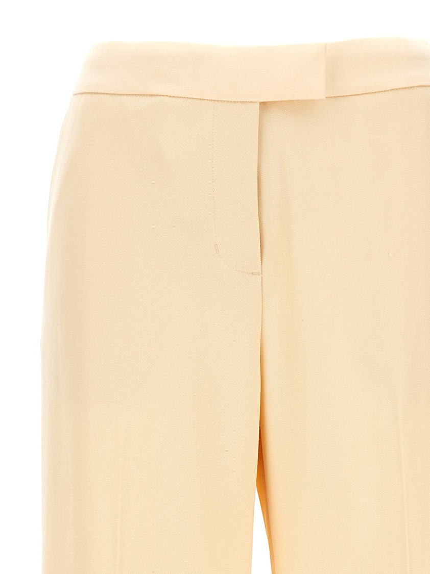 Zimmermann Illustration Straight Tux Pants In Neutral