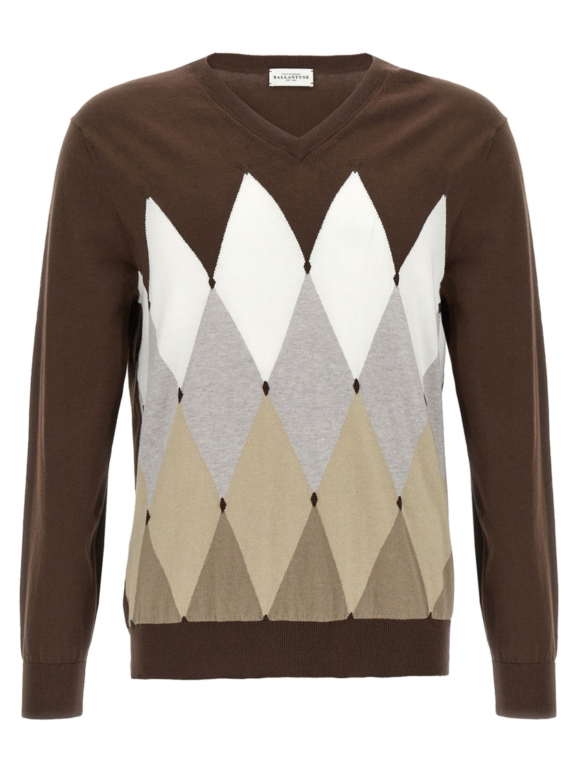 Ballantyne Argyle Sweaters And Cardigans