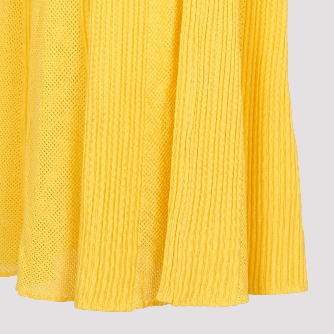 Gabriela Hearst Eula Pleated Midi Skirt In Gold