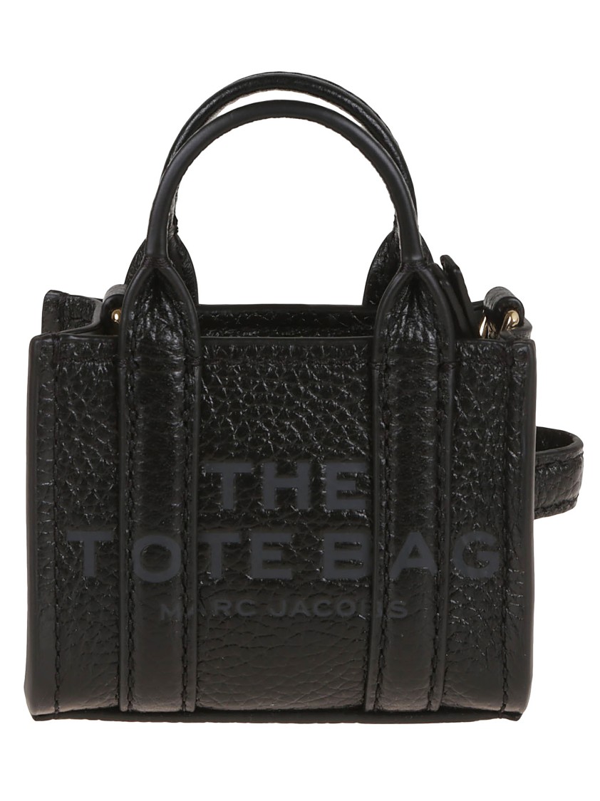 Marc Jacobs The Nano Tote Crossbody Bag In Black
