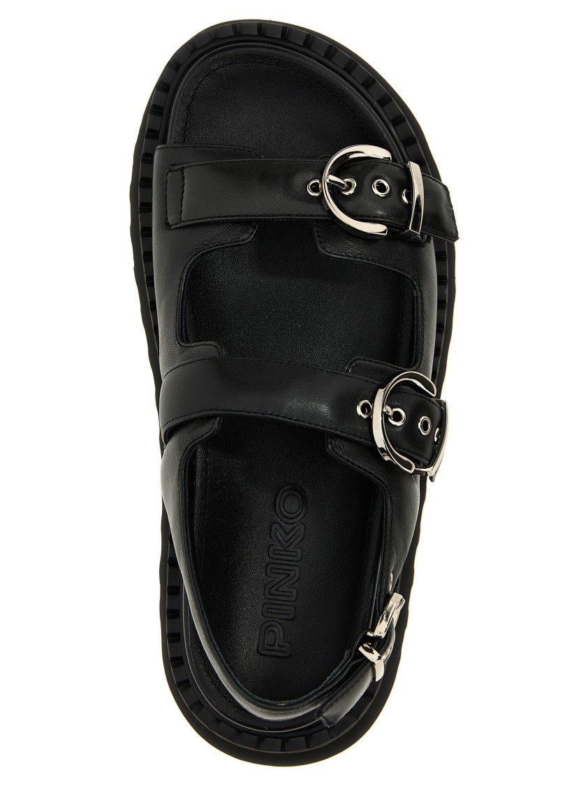 Pinko Open Toe Platform Sole Sandals 'kate 03'