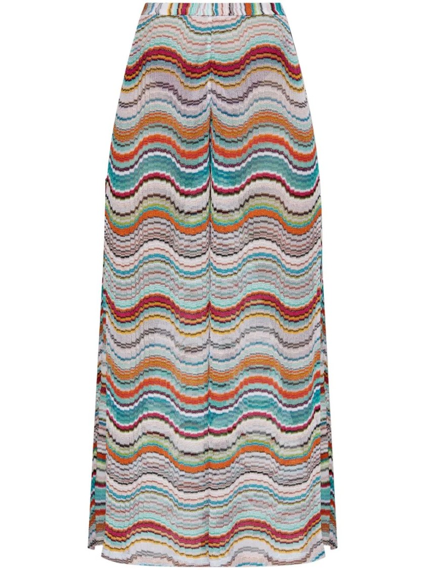 Missoni Wavy Print Beach Pants In Multi