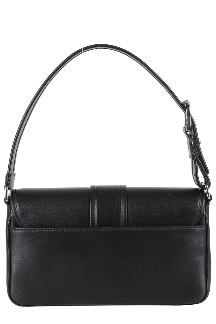 Michael Michael Kors Structured Handbag With Flap Closure And Buckle Detail