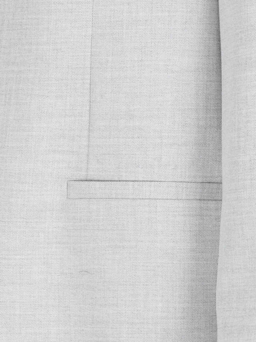 Shop Calvin Klein Single-breasted Blazer – Grey