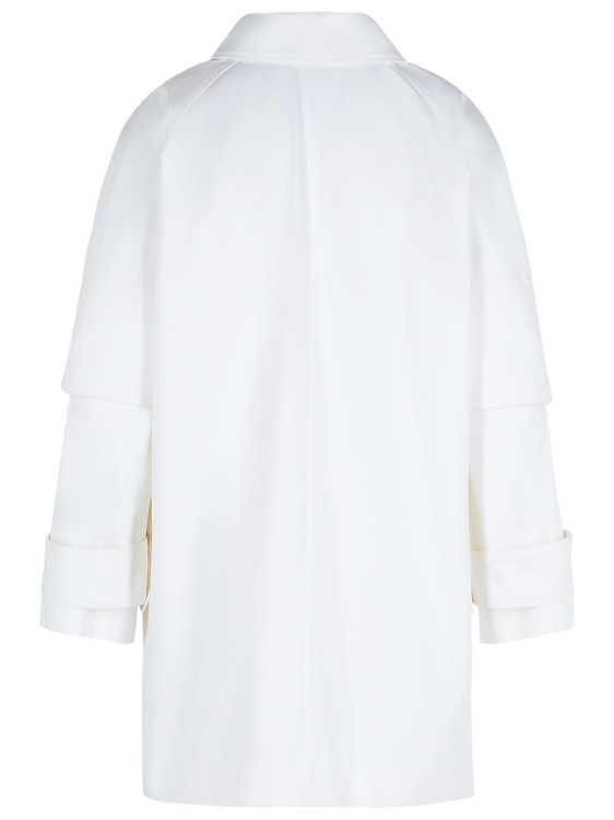 【送料&関税込】Max Mara baba White Cotton Raincoat Max Mara Baba' White Cotton Raincoat Short | THE LIST