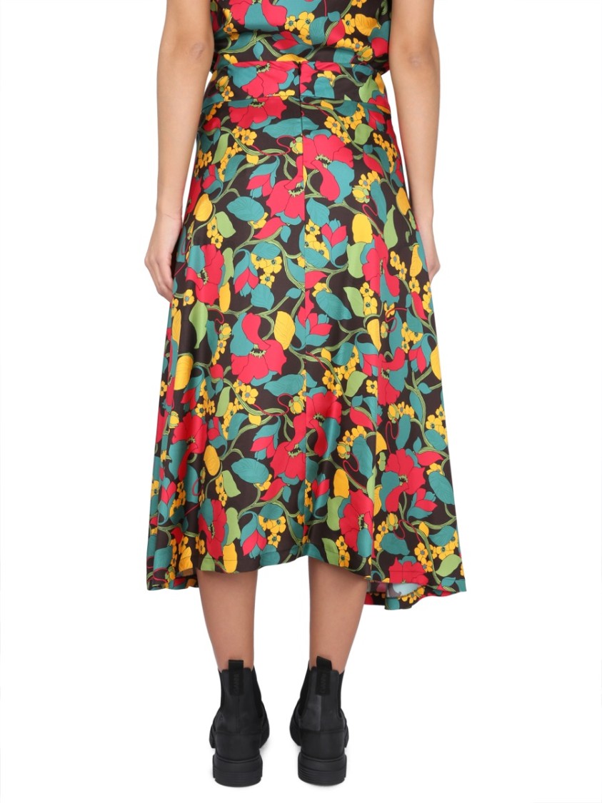 La Doublej La Double J Skirt Milan In Multicolor