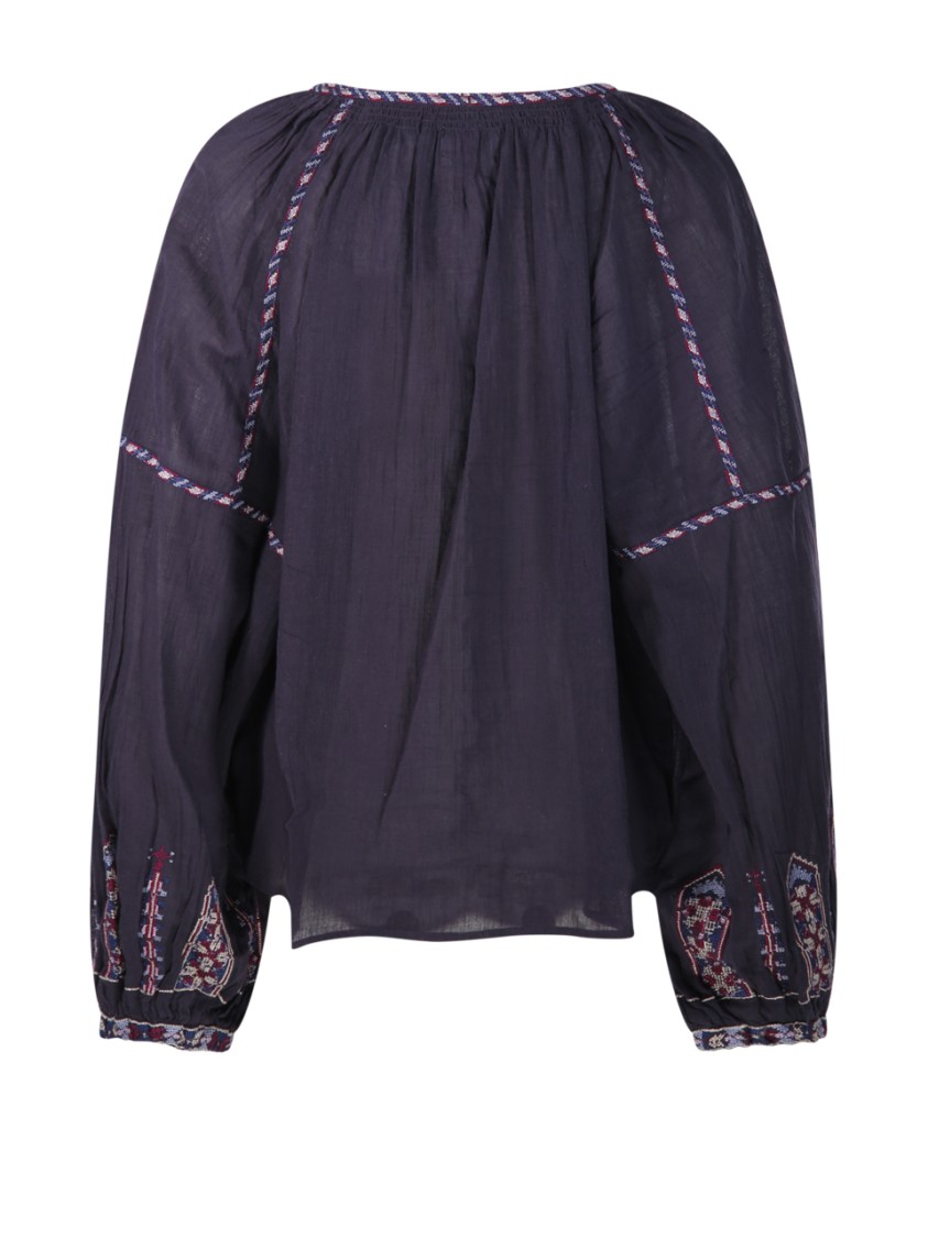 Isabel Marant Étoile Marant Etoile 'fernanda' Top In Black