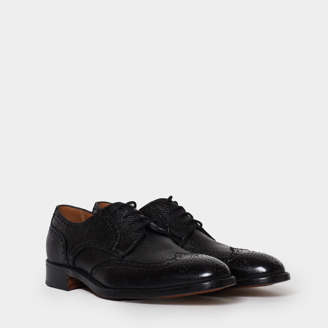 GRAVATI GRAVATI HAND-SEWN LACED DERBY MODEL SHOE