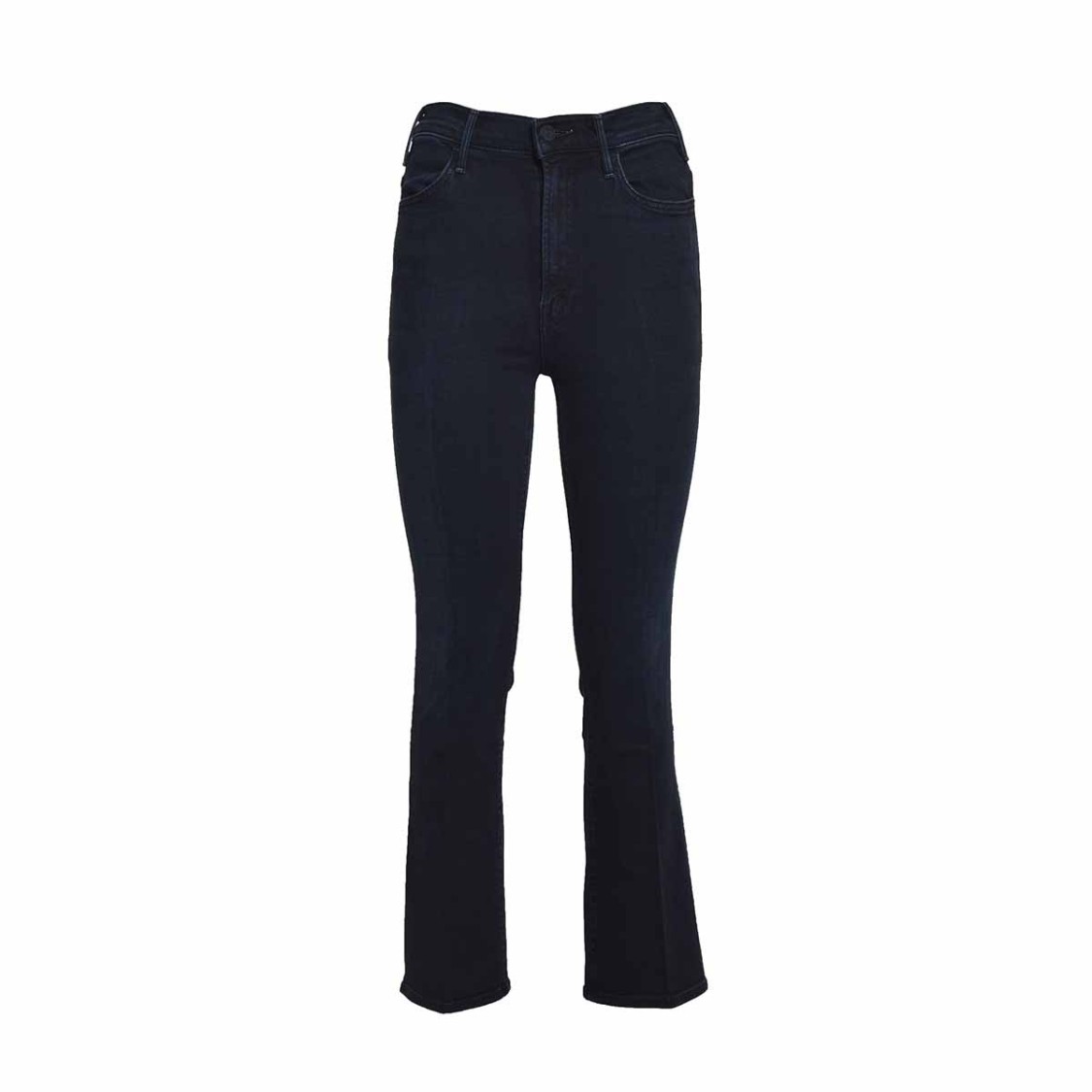Mother The Hustler Ankle Cotton Jeans Dark Blue