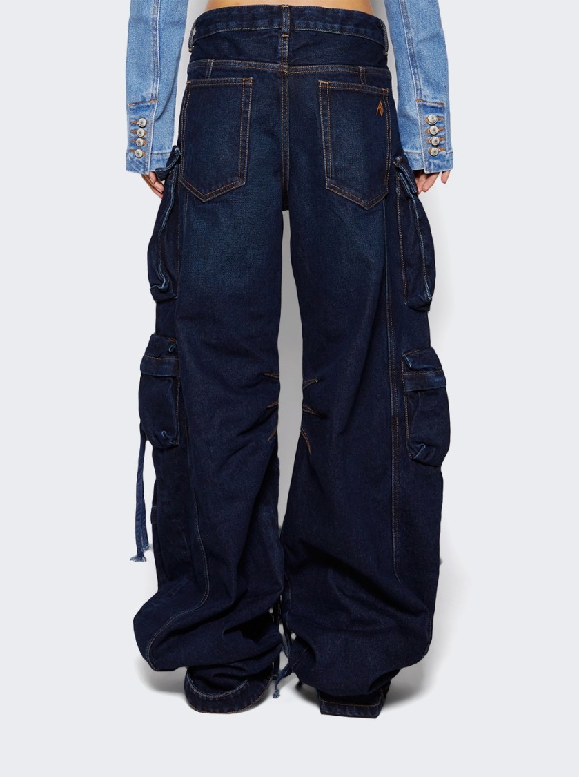 MAGDA BUTRYM MAGDA BUTRYM ULTRA CROPPED SCOOP DENIM JACKET