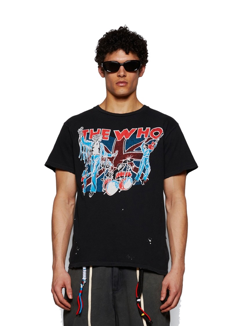 Madeworn The Who Tee Coal In Black