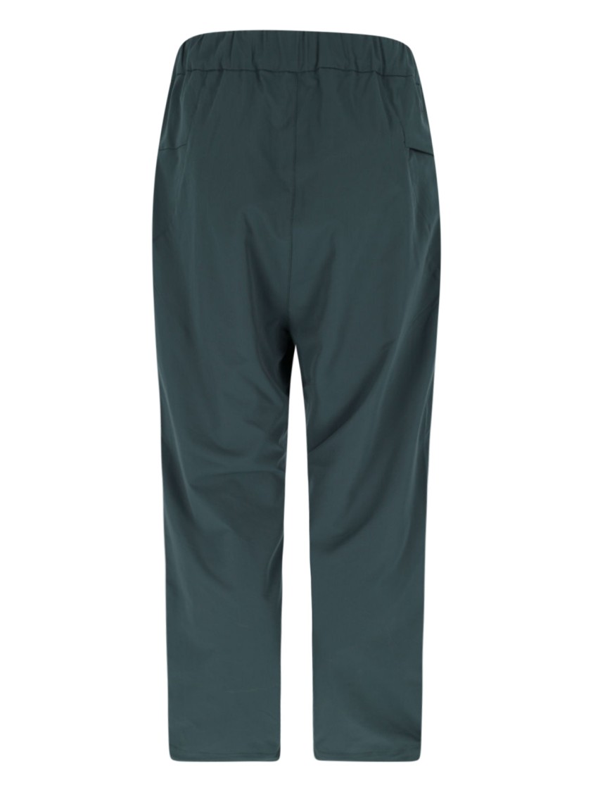GOLDWIN GOLDWIN ACTIVEWEAR PANTS WITH ELASTICIZED WAISTBAND AND FRONT PLEATS