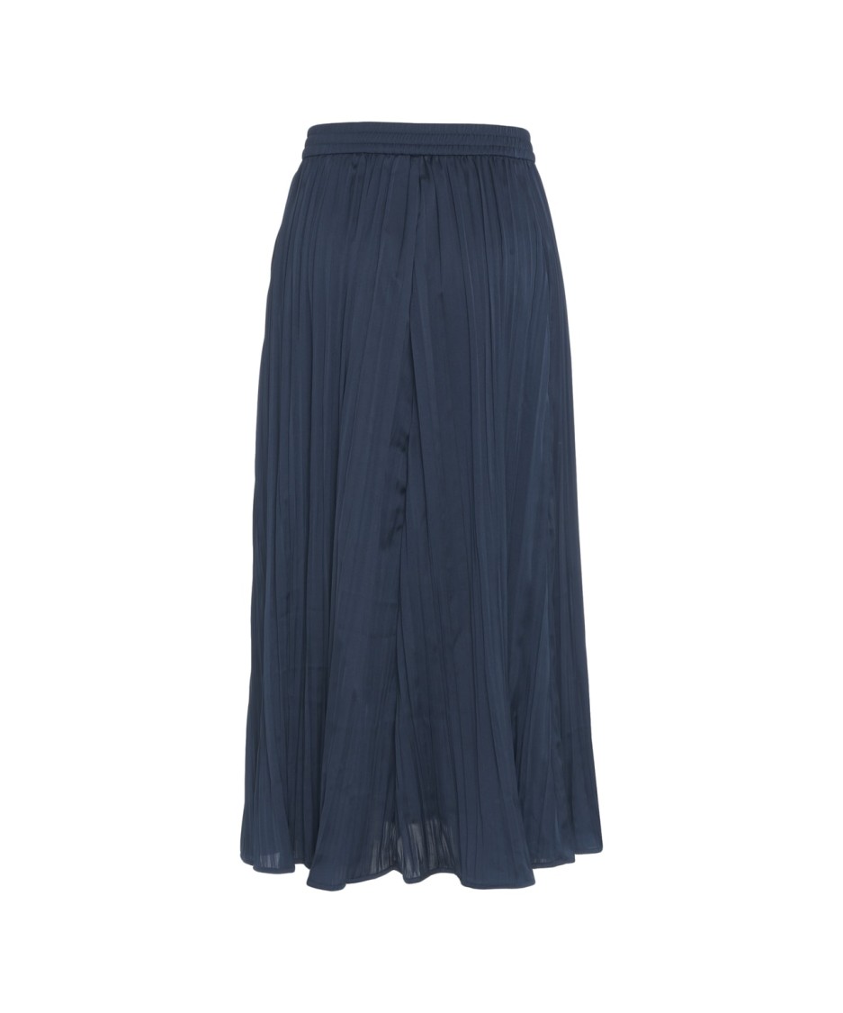 MICHAEL KORS MICHAEL KORS FLOWING PLEATED MIDI SKIRT WITH ELASTIC WAISTBAND