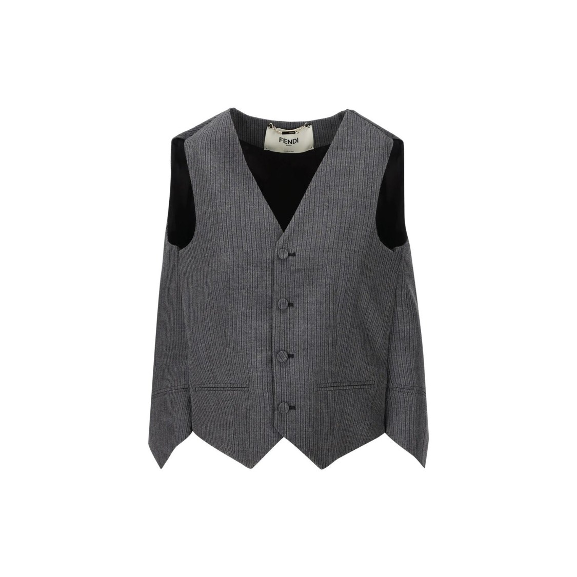 Fendi Striped Vest Top