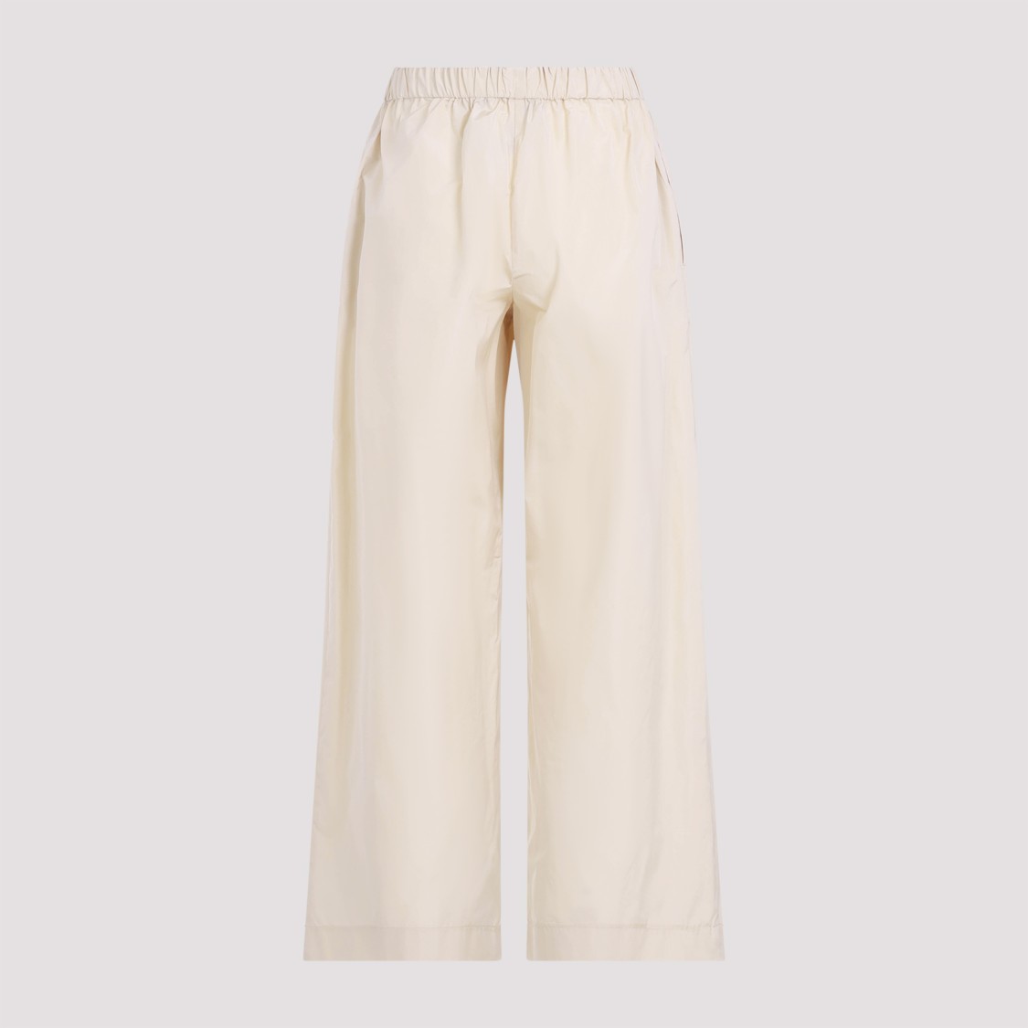 Fabiana Filippi Drawstring Straight-leg Pants In Neutrals