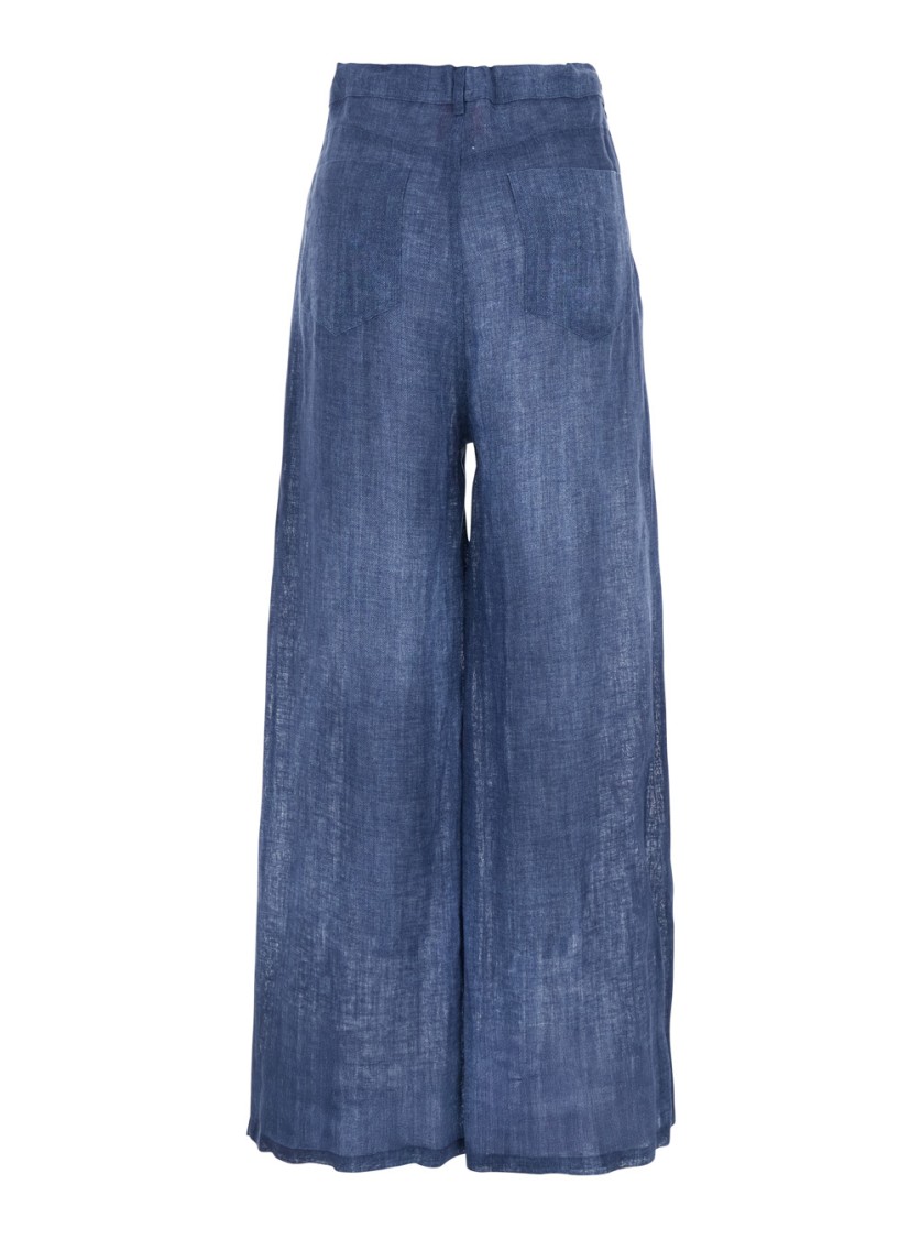 Merci Blue Wide Leg Pants
