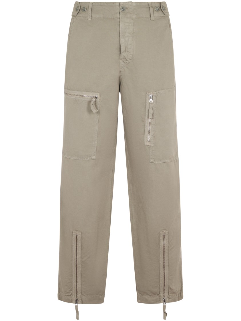 C.p. Company Cargo Trousers In Brown